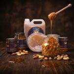 عسل السدر الدوعني مع شمع / القروف
